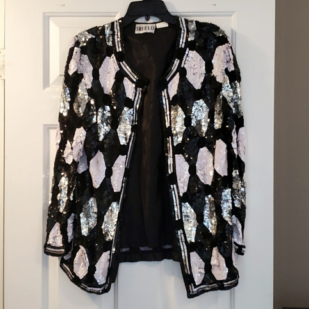 Vintage sequin jacket